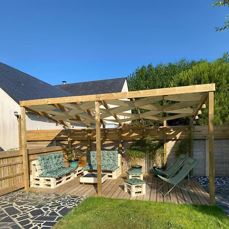 Dans Une Maison Familiale Avec Jardin A 800M De La Plage Breville-sur-Mer Экстерьер фото